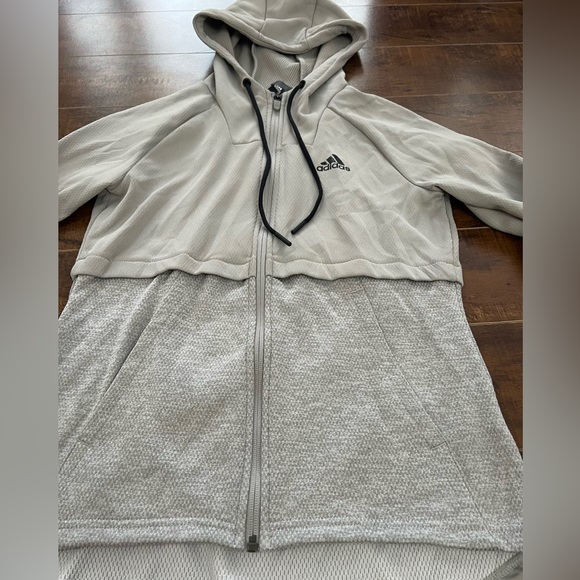 Adidas Zip Up Hooded Sweater - Picture 2 of 8